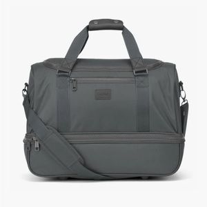 Calpak grey Stevyn weekender duffle